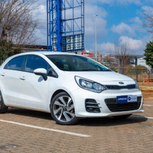 2016 WHITE KIA RIO 1.4 TEC HATCH MANUAL