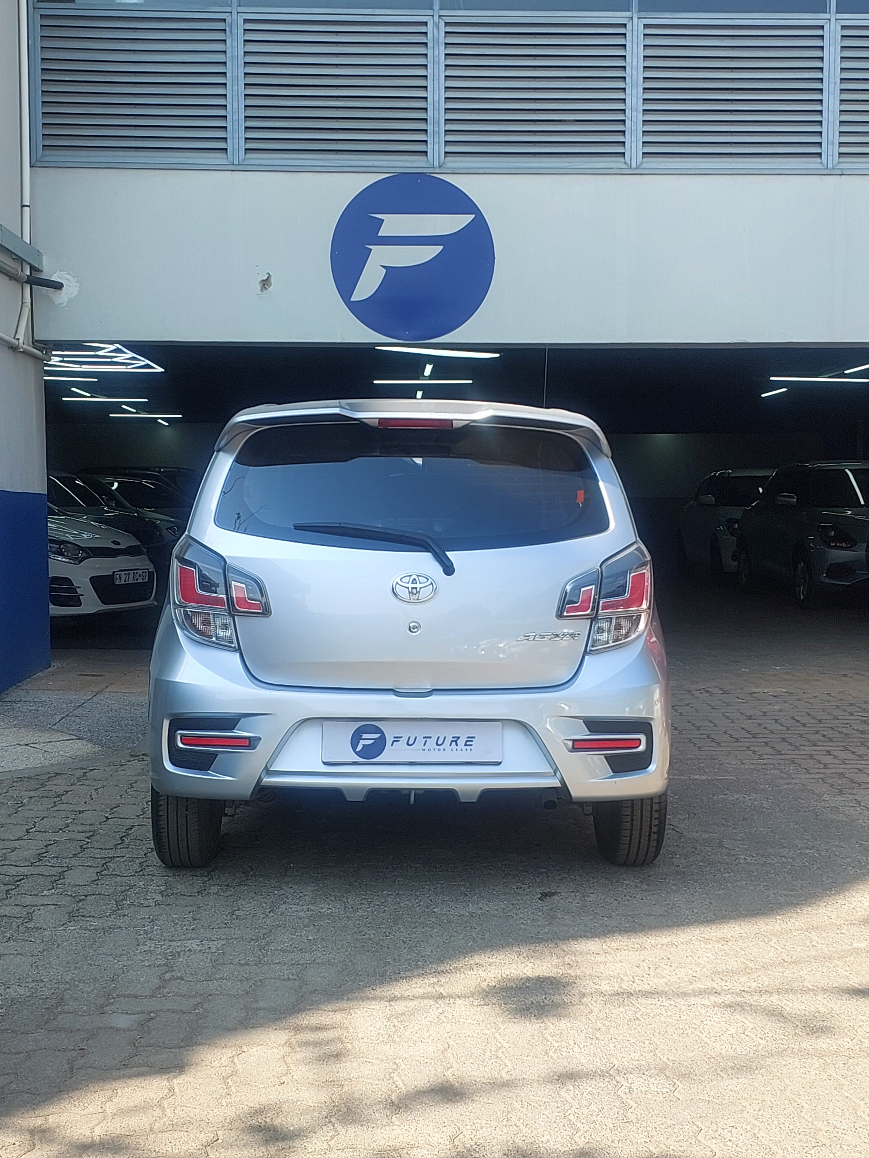 2023 SILVER TOYOTA AGYA 1.0 - Image 2