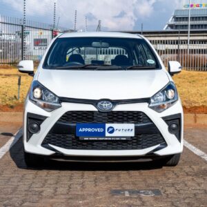 2023 WHITE TOYOTA AGYA 1.0 MANUAL