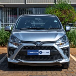 2023 SILVER TOYOTA AGYA MT MANAUL