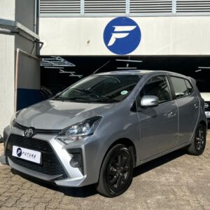 2022 SILVER TOYOTA AGYA 1.0 MANUAL