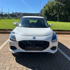 2025 WHITE SUZUKI GL + CVT AUTOMATIC