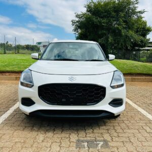 2025 WHITE SUZUKI SWIFT GL+ - COMING SOON